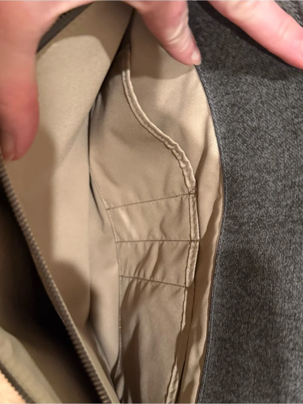 TUMI Sinclair Nina Commuter Brief in Earl Grey